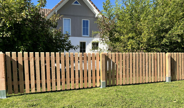 Gartenzaun Element Lärche LS 200x80cm