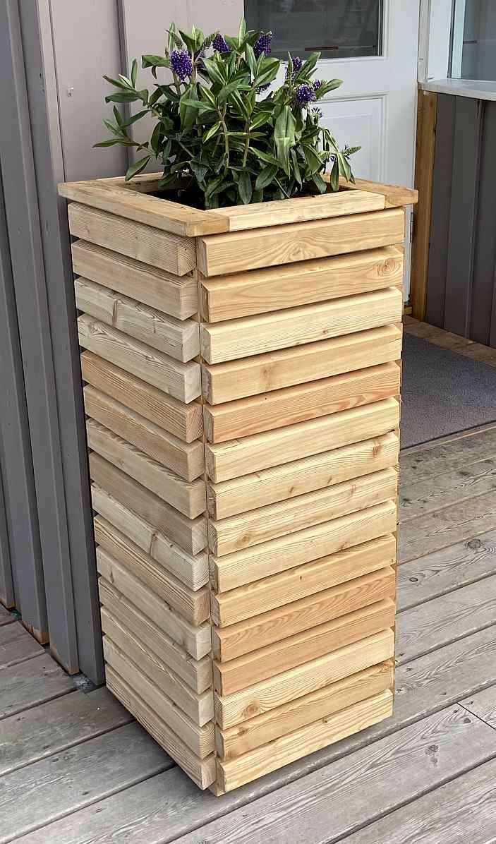 Hochbeet Pflanzkästen Lärche Rhombus | Blumenkästen Lärche & Robinie & kesseldruckimpr. | Blumenkasten / Hochbeete | HOLZ IM GARTEN