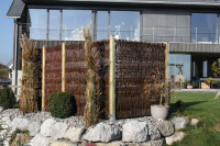 Sichtschutz Weide Weidenzaun