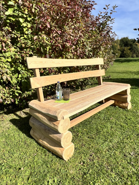 Holzbank Massiv Lärche Robinie Allgäu