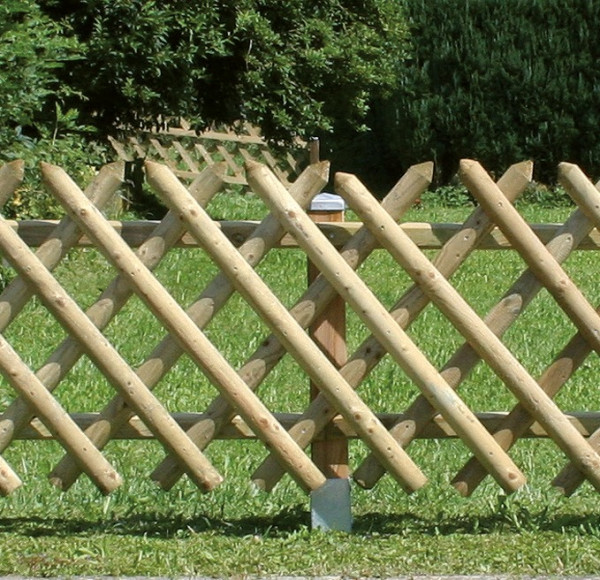 Jägerzaun Scherenzaun KDI