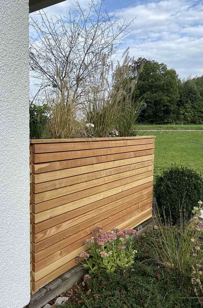 Hochbeet Pflanzkästen Lärche Rhombus | Blumenkästen Lärche & Robinie & kesseldruckimpr. | Blumenkasten / Hochbeete | HOLZ IM GARTEN
