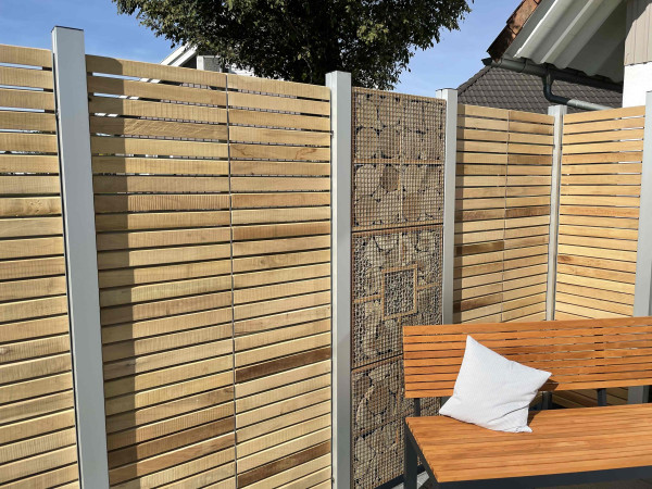 Sichtschutz Robinie Rhombus A-Line